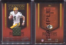 2006 Memorabilia Canton Absolutes CA-5 Brett Favre Pre-Production Sample Jersey 