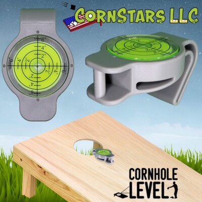Cornhole Board Level Accessory | Get Consistent Cornhole Board Angles | Easy Use