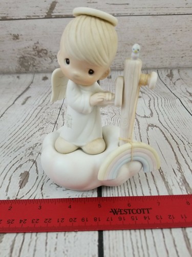 Precious Moments E-9260 "God's promises Are Sure" 1982 Figurine Retired Rare - Picture 12 of 12