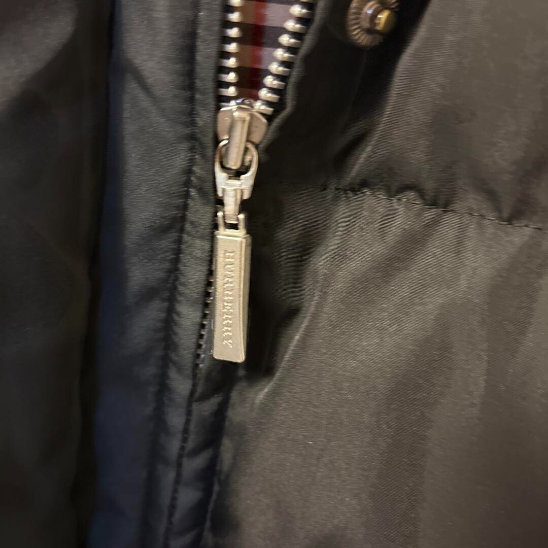 BURBERRY GOLF Down Jacket Coat Polyester Black No… - image 4