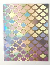 Mead Mermaid Scales 2 Pocket Portfolio Folders