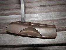 Titleist 2.25L Bull's Eye Putter 35 " Crimp Shaft Danny Edwards Grip Free S/H