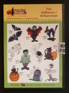 Amazing Designs Embroidery Solutions Fun Halloween 1 20 Classic Designs