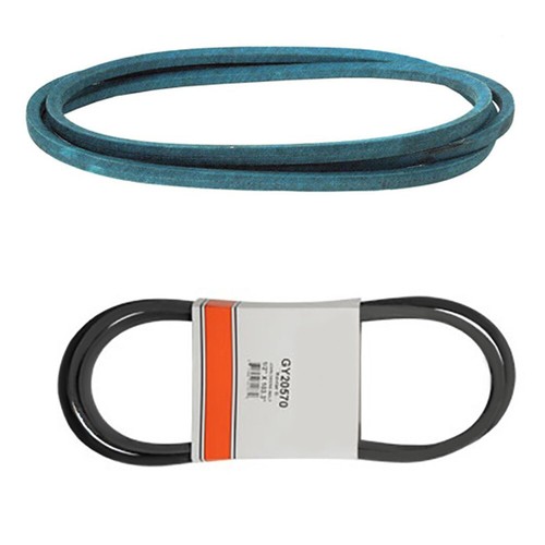 Deck & Drive Belt Combo Fits John Deere 102 L100 L1742 LA100 LA105 D100 42 Deck" eBay