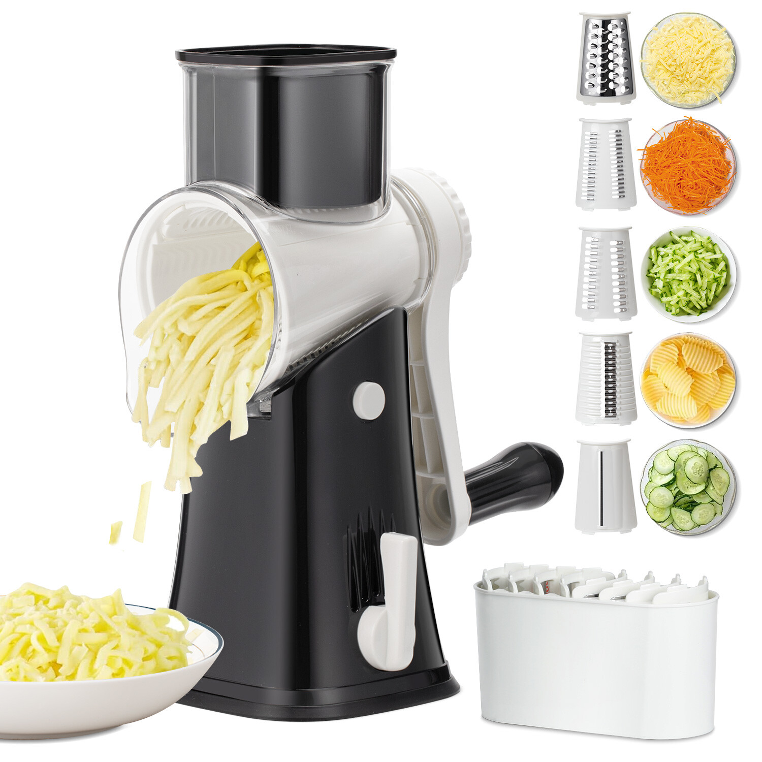 Multifunctional Chopper Kitchen Vegetable Fruit Salad Slicer Cutter Dicer Peeler
