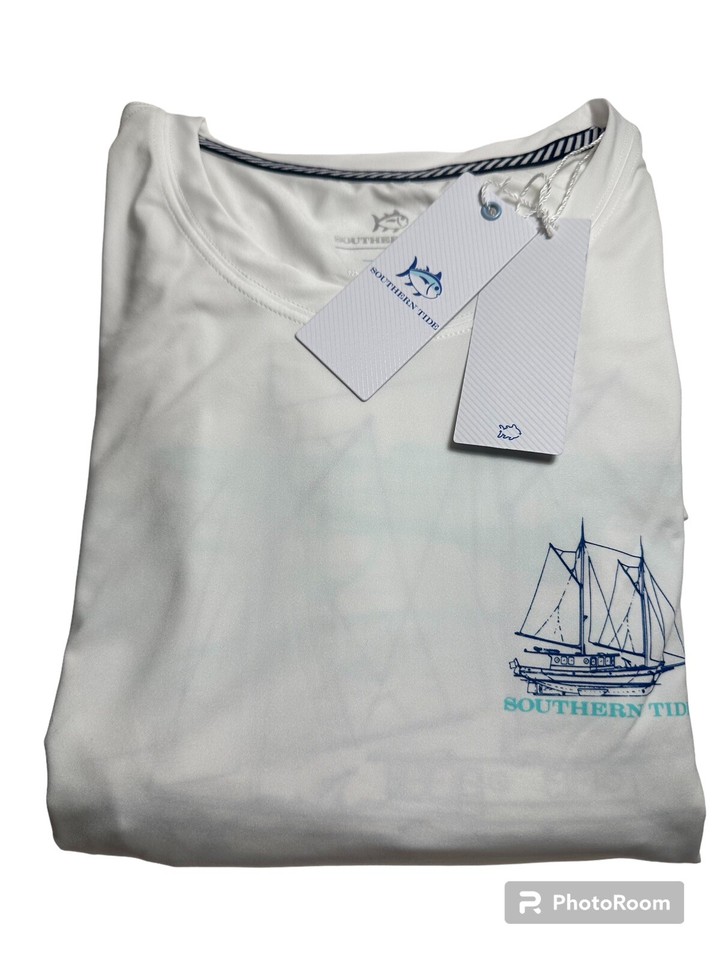 Sullivan's Solid Sport Shirt in Classic White by Southern Tide