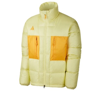 New Nike ACG Water Repellent Nylon Down Jacket Black Size XXL CD7660-335