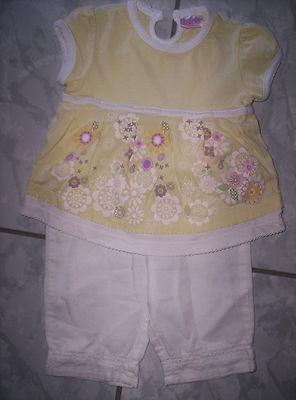Allerliebstes Set ''Vertbaudet''Leinenhose +''Cherokee''Tunika Gr.62/68