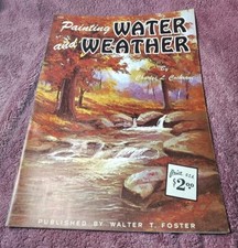 VTG Painting Water and Weather by Charles L. Cochrane /Walter Foster Pub. 155