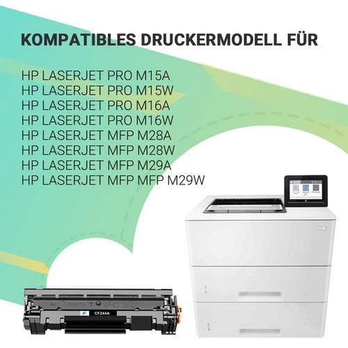 4 XXL TONER für HP CF 244a HP-44A LaserJet Pro M15a M15w MFP M28a MFP M28w - Bild 3 von 12