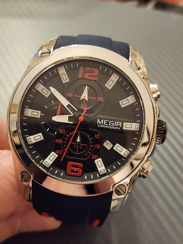 Megir Men's Chronograph Quartz Watch With Date - Model 2063. New π. Unworn. - Picture 5 of 20