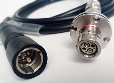 FMW-PUW Fixed Plug and Socket SMPTE311M Hybrid Camera Optical Cable 3Meters