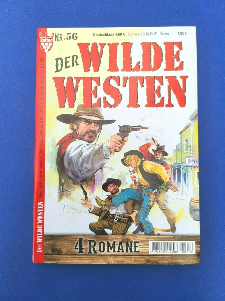 Kelter Western DER WILDE WESTEN Nr.56 ... 4 spannende Wild-West-Romane NEU - Bild 1 von 1