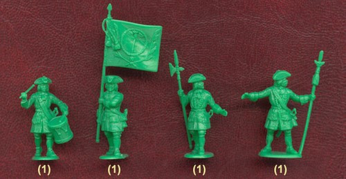 Zvezda 1/72 8049 Infantería Rusa de Pedro el Grande (43 Figuras, 12 Poses) - Imagen 4 de 4