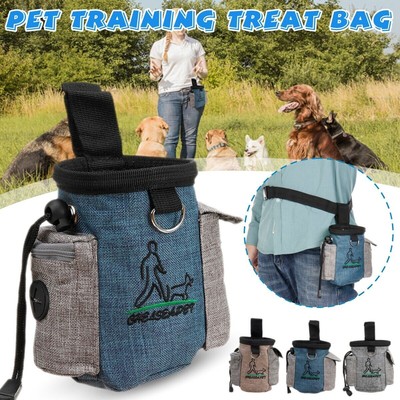 1x Futterbeutel Hund Leckerli Beutel Trainingstasche Agility Snack Gürteltasche