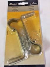 2 Supporto Per Veli E Tendaggi Leggeri Tendine Tende Tubo Ø 20 Mm Cromo Argento