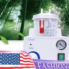 Portable Dental Phlegm Suction Unit Emergency Medical Vacuum Aspirator Machine