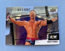 2022 Upper Deck Allure AEW Ricky Starks Horizontal #103 Wrestling