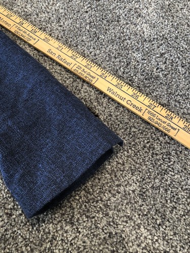 Scotch & Soda Men’s Blue Paisley Sports Coat Size XL Blue Wool Blend J372 - Picture 17 of 23