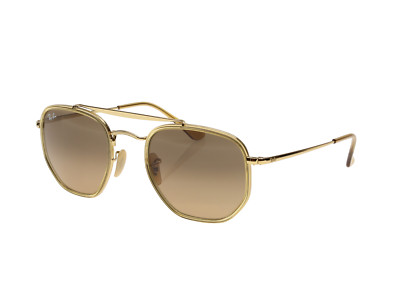 Ray-Ban R1805 The Marshall II Gold/Brown Gradient Hexagonal Sunglasses 52 mm