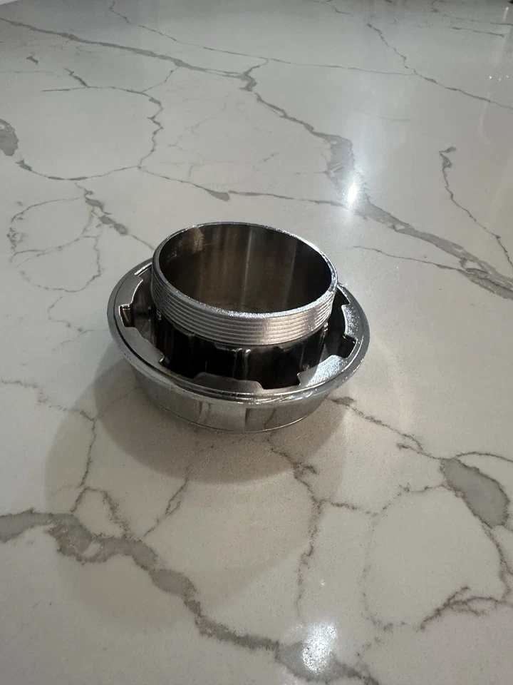 1PC Center Hub Mercedes Benz Maybach C63s E63s CLS63s AMG 60mm Chrome Center Cap - Image 4 of 4