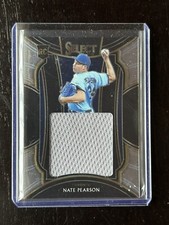 2021 Panini Select Nate Pearson #RJS-NP  Jumbo Jersey Relic RC Toronto Blue Jays