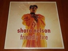 SHARA NELSON FRIENDLY FIRE LP VINYL *RARE* 1995 UK 1st PRESS! MASSIVE ATTACK New