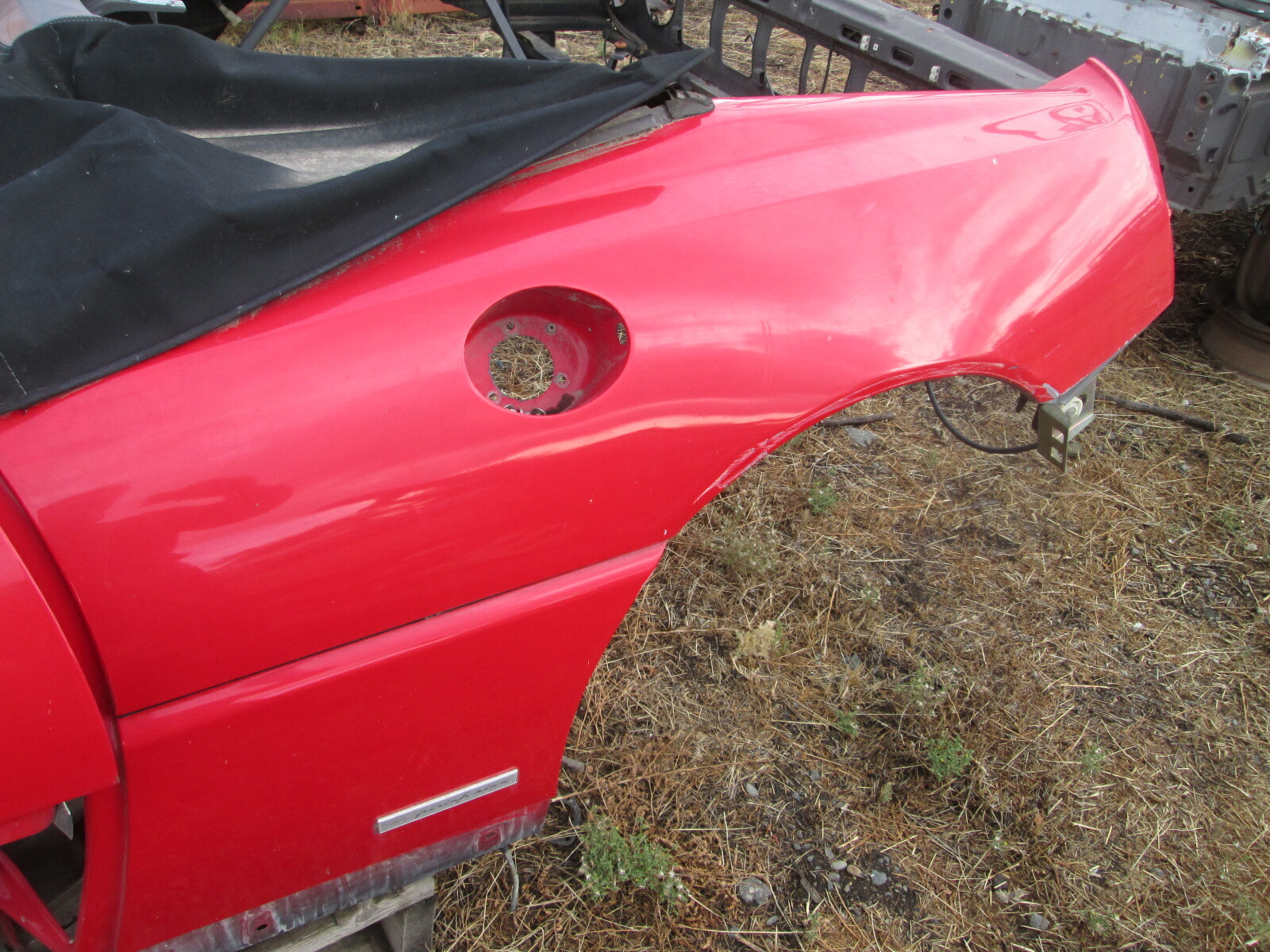 Ferrari 355 Spider Fender- LH Rear Fender Quarter Panel USED # 64680200