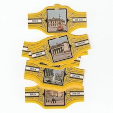 12 cigar bands Don Diaz Berlin Germany yellow iss in  small