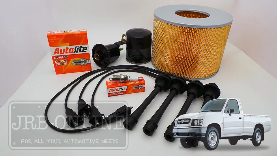 Suits TOYOTA HILUX RZN149 RZN154 2.7L 3RZ-FE AIR OIL FUEL SPARK +IGN LEADS 97-05 - image 3 of 4