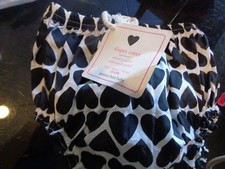 Pottery Barn Kids 12 - 24 month diaper cover hearts New w tag