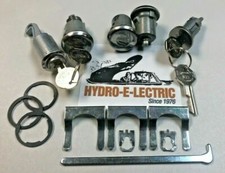 Complete Oe Style Lock Set With Gm Keys For 1966-1967 Chevy Ii Nova