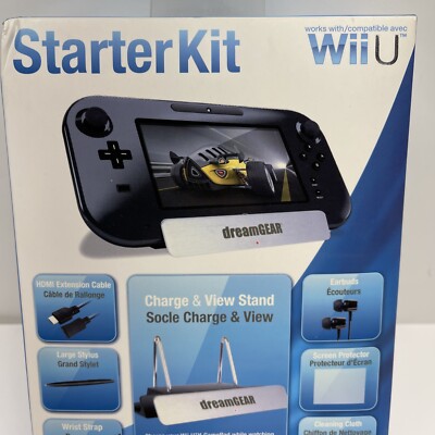 dreamGEAR WII U用 7IN1スターターキット ブラック dreamGEAR WII U用 7IN1スターターキット ブラック