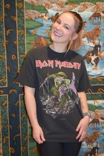 Iron Maiden vtg 2006 These Colours Don't Run t shirt Men's Medium