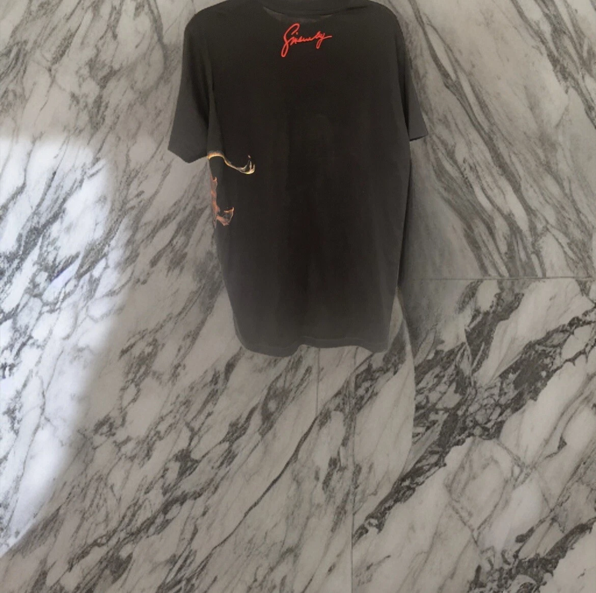 Camiseta givenchy negra new arrivals