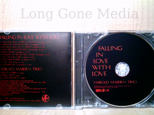 Falling In Love With Love by Harold Mabern Trio (CD, Japan, 2002