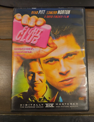 Fight Club (DVD, 1999) BRAD PITT - EDWARD NORTON - MEATLOAF