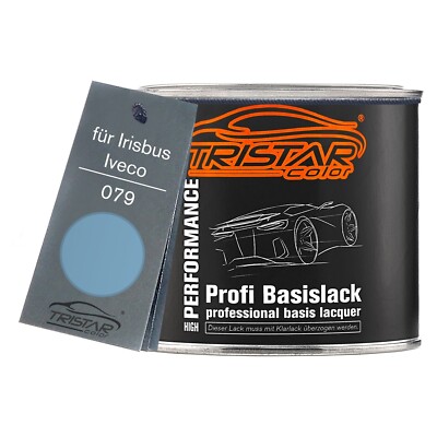 Autolack Dose spritzfertig für Irisbus Iveco 079 Celeste Chiaro Trucks 0,5L