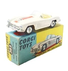 Corgi Toys England 1:48 MERCEDES-BENZ 300 SL OPEN ROADSTER 303S Cream C-8 MIB`63