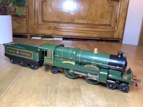 Hornby Calibre O 3C Mecanismo de Relojería Temprano GWR 4-4-2 Loco 4073 Castillo Caerphilly - Imagen 2 de 9