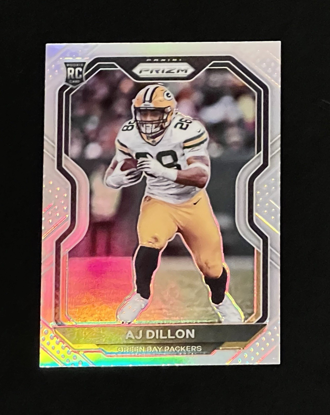 2020 Panini Prizm Silver Prizm #364 AJ Dillon RC Rookie