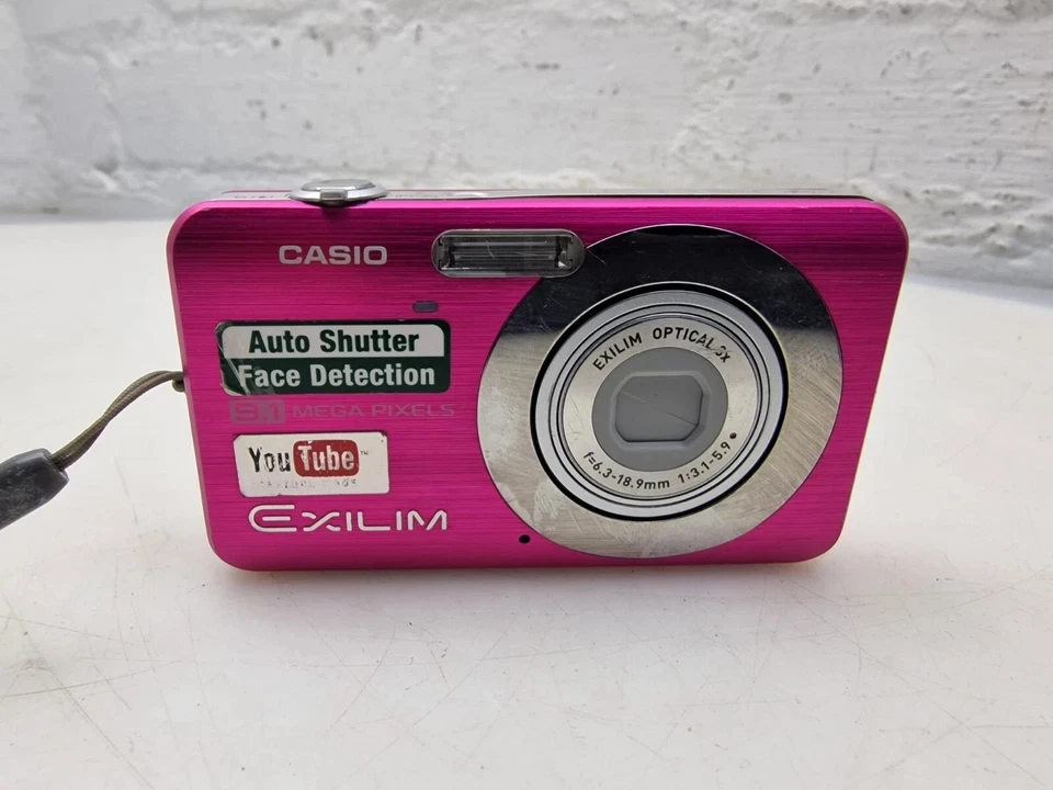 Casio Exilim EX-Z85 9,1 MP Digitalkamera Pink Compact YouTube-Modus nicht getest - Bild 3 von 4
