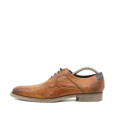 Bugatti Herren Business Halbschuh Halbschuhe Leder Komfort-Innensohle EU 41