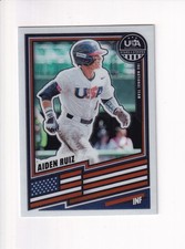 2026 Panini USA BASEBALL STARS & STRIPES PRIZM AIDEN RUIZ (#2)
