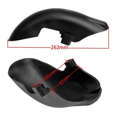 10 Inch E-Scooter Front Mudguard ABS Material For For For For Kugoo Models