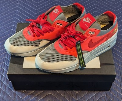 Nike Air Max 1 Clot Kiss Of Death - Solar Red Sz 10.5 Excellent Condition & Box