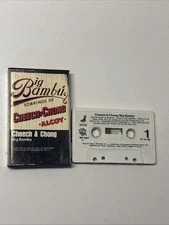 Cheech & Chong - Big Bambu (Cassette 1972) Comedy Album Prod By Lou Adler Used