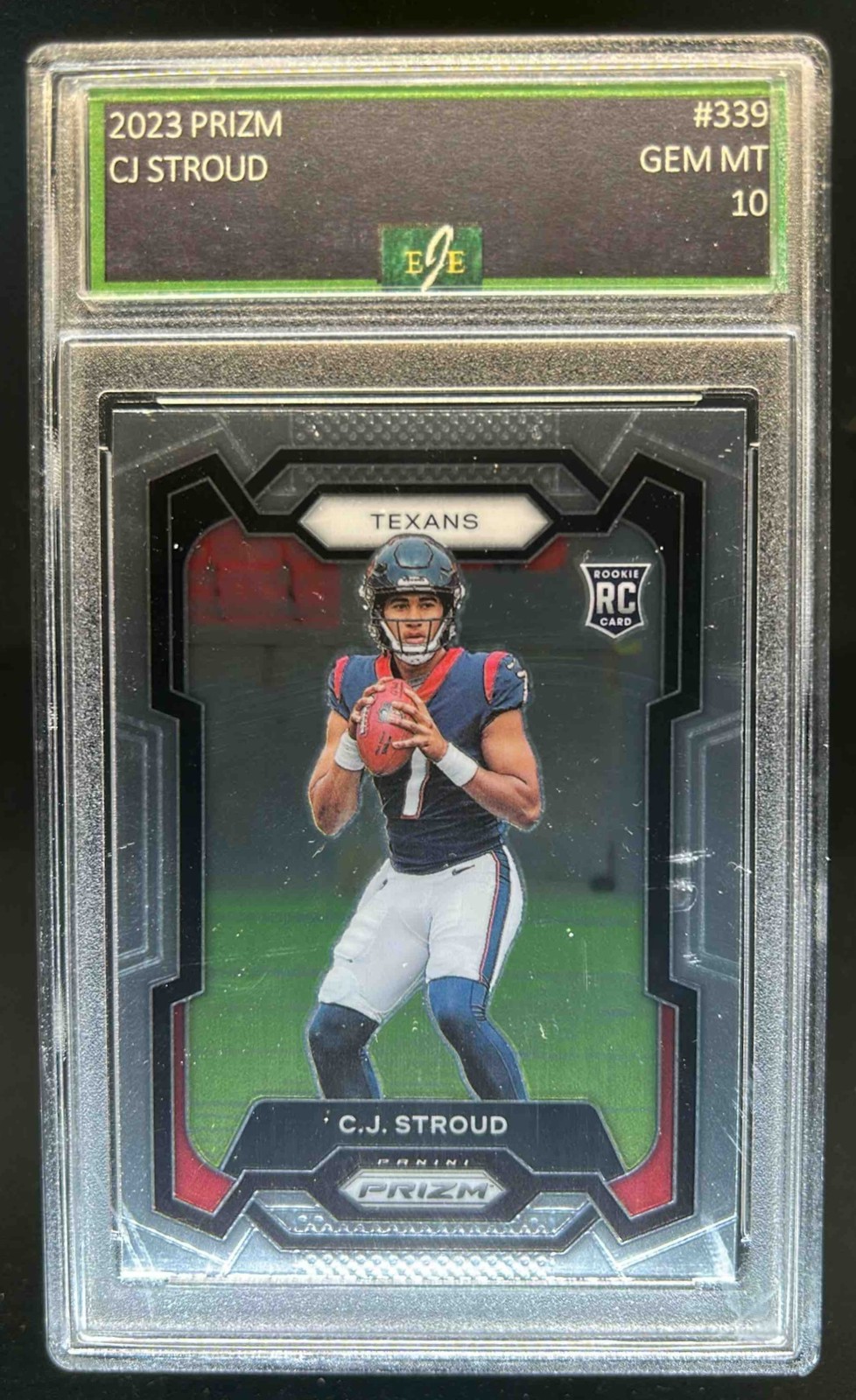 2023 Prizm C.J. Stroud RC Rookie #339 Texans EJE 10