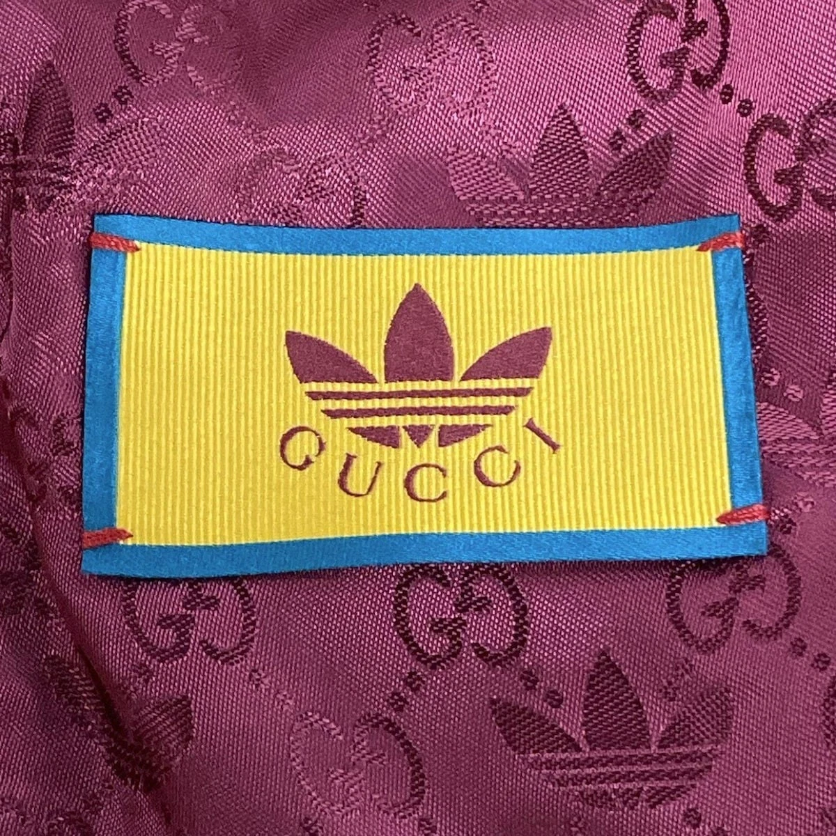 Giacca Uomo Autore GUCCI 707683 ZAKQN Rosso Bianco Poliestere