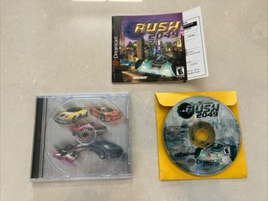 Sega Dreamcast – Rush 2049 White Label Promo – Jeu Vidéo RARE état MINT